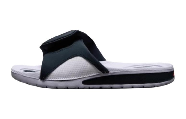 

Jordan Унисекс противоскользящие износостойкие детские уличные тапочки White Black