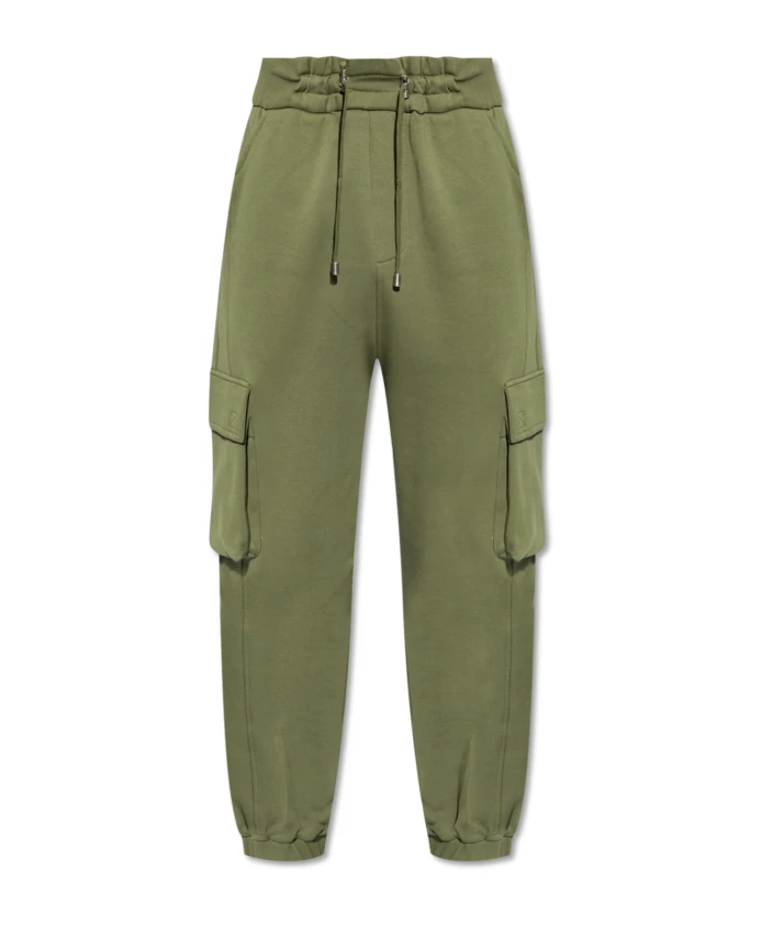 

Спортивные брюки с логотипом Balmain, зеленый