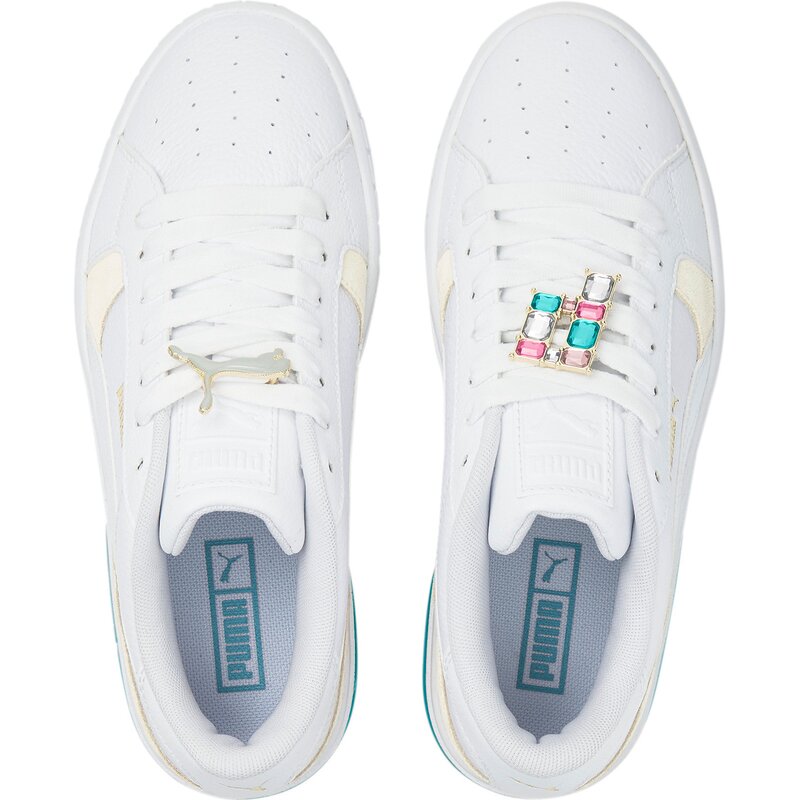 Повседневные туфли cali star jewel wns Puma, цвет puma white-porcelain-marshmall — фото 3