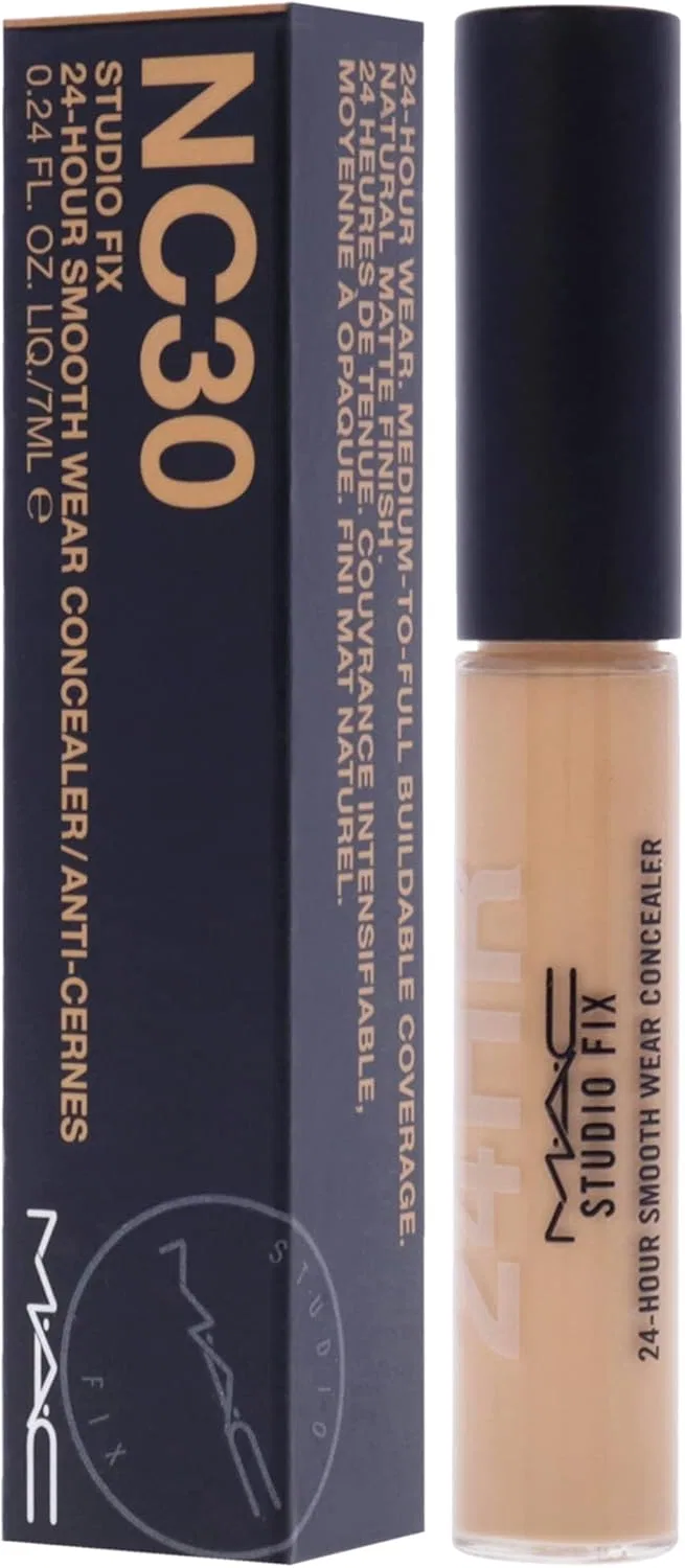 Корректор Mac Studio Fix 24-Hour Smoothwear Concealer 7 мл NC30 бежевый — фото 4
