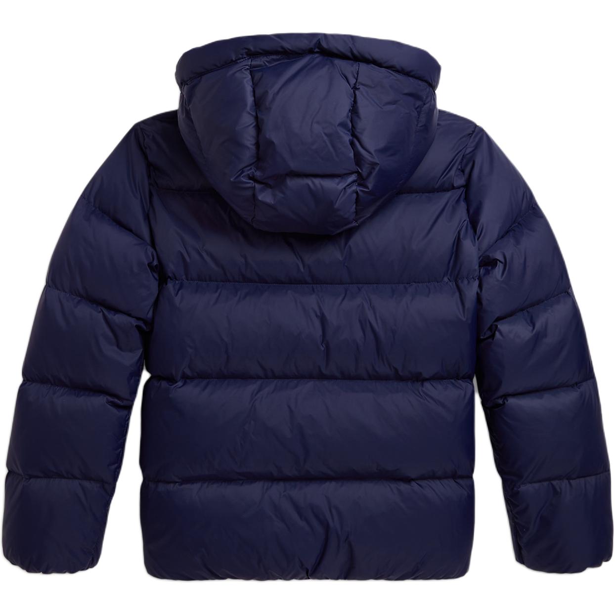 Детская пуховая куртка Kids' Polo Ralph Lauren, синий — фото 4