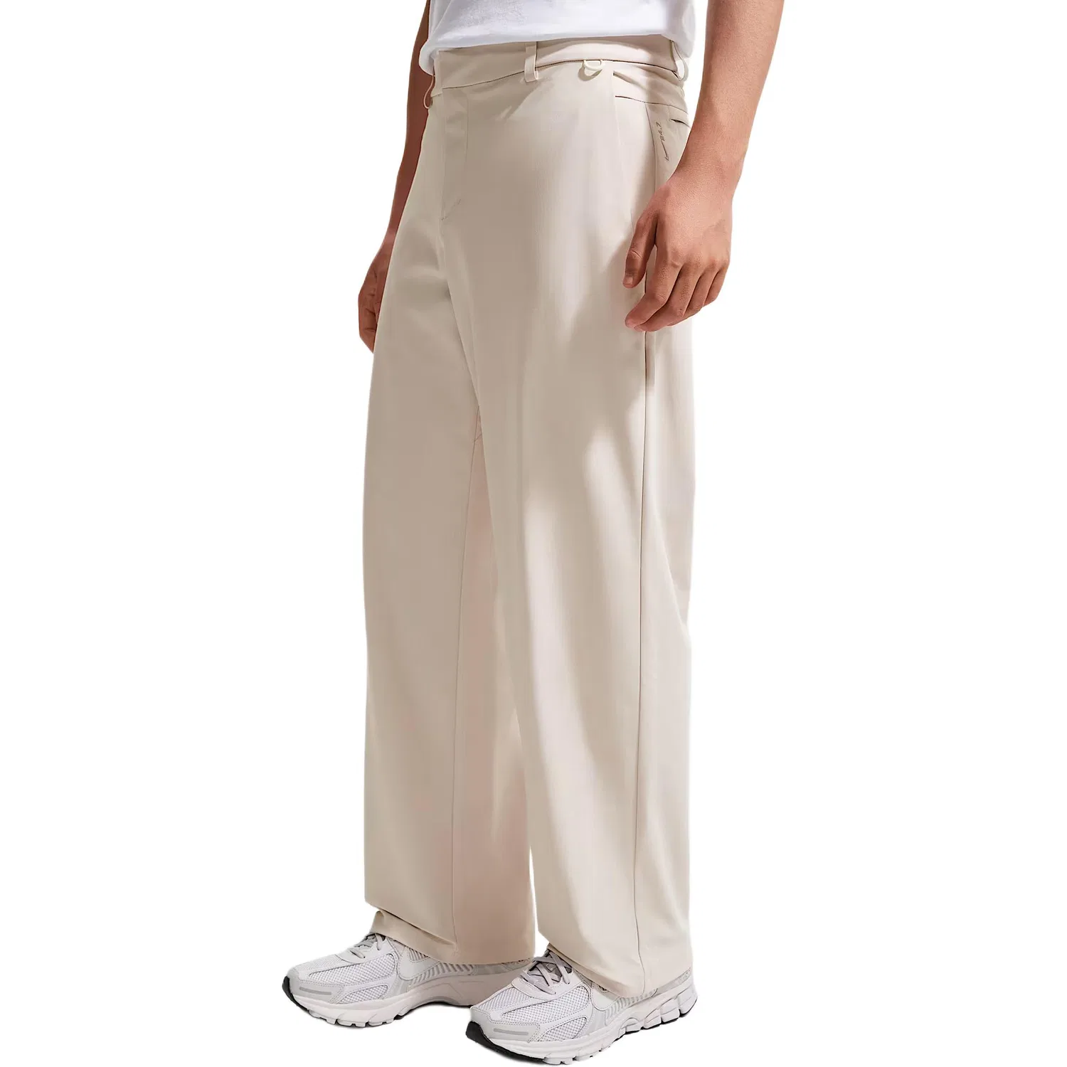 Повседневные брюки Nike Casual Pants Moderate Straight Fit светло-коричневые/белые/серые