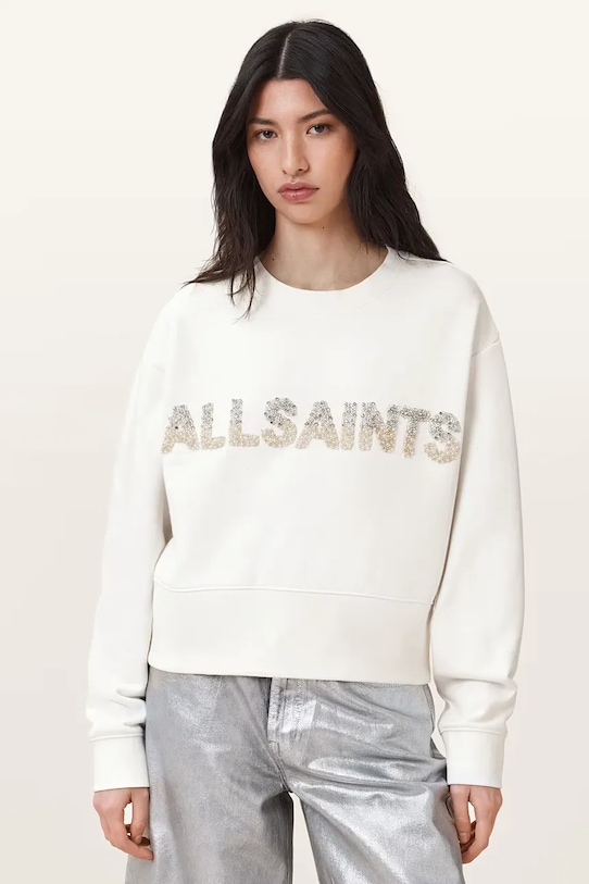 

Хлопковая толстовка SEPARO Allsaints, белый
