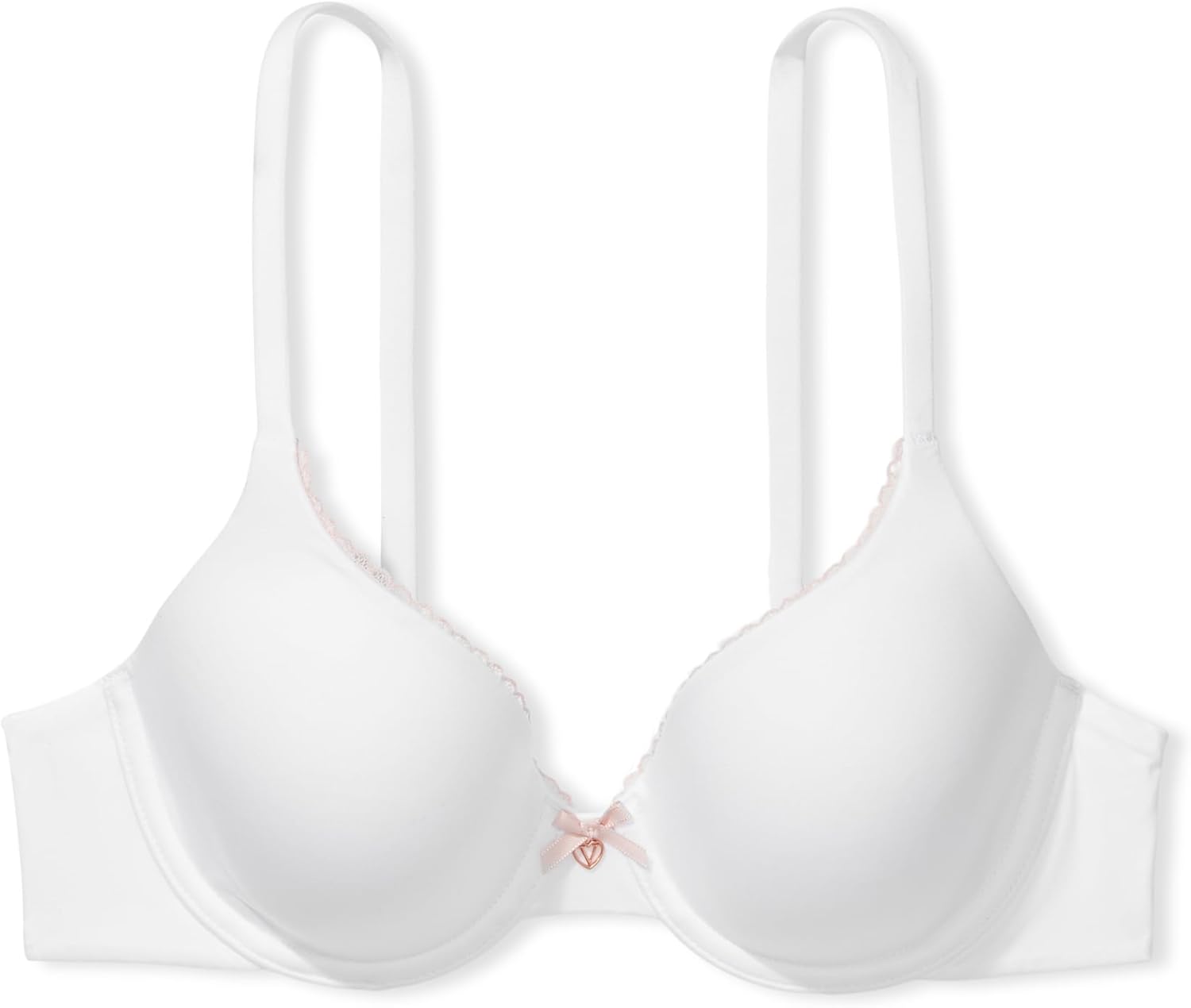 Victoria's Secret Body by Victoria бюстгальтер фулл-кавераж с легкой подкладкой, бра для женщин (32B-40DDD), White Smooth — фото 3