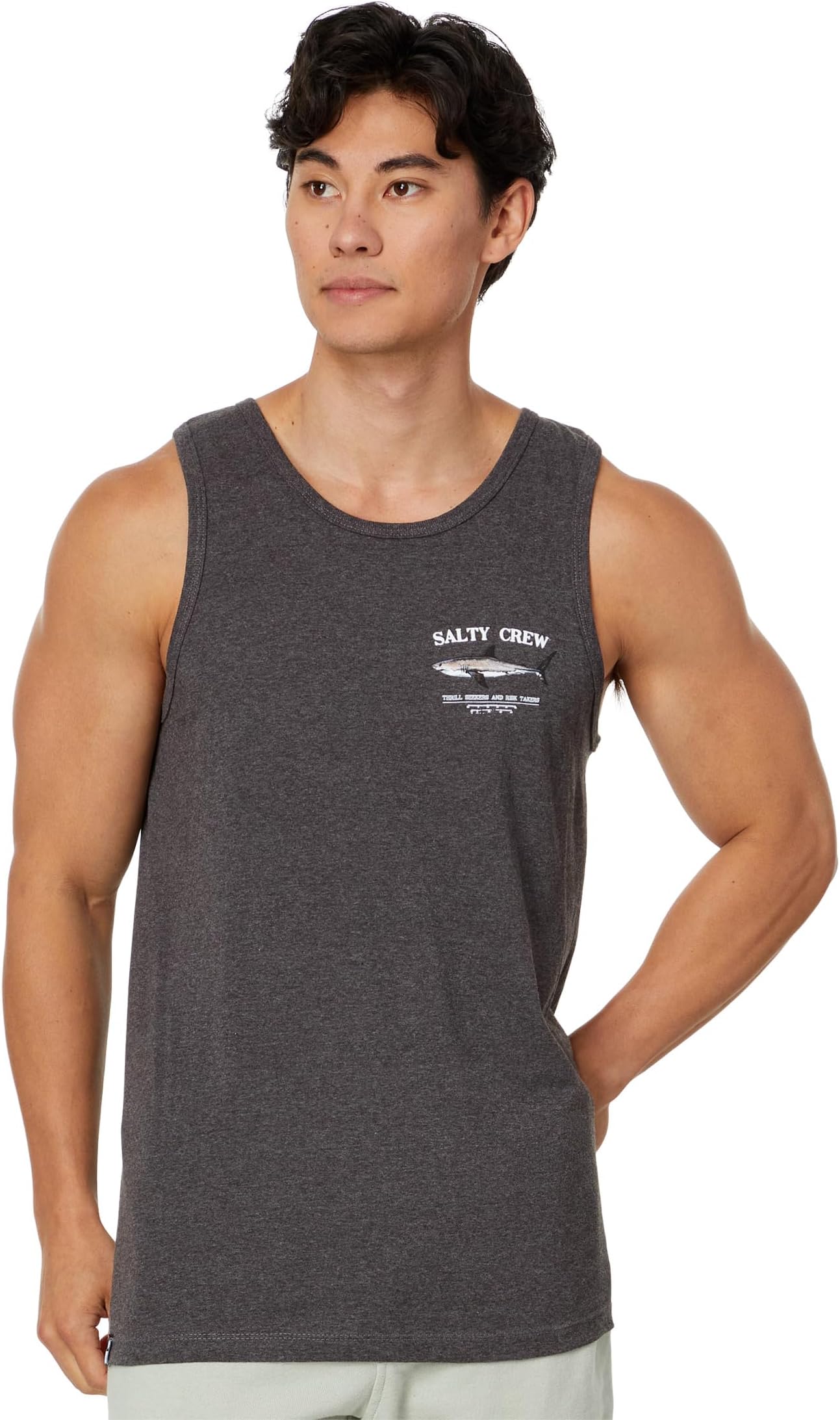 

Топ Salty Crew Bruce Tank, цвет Charcoal Heather