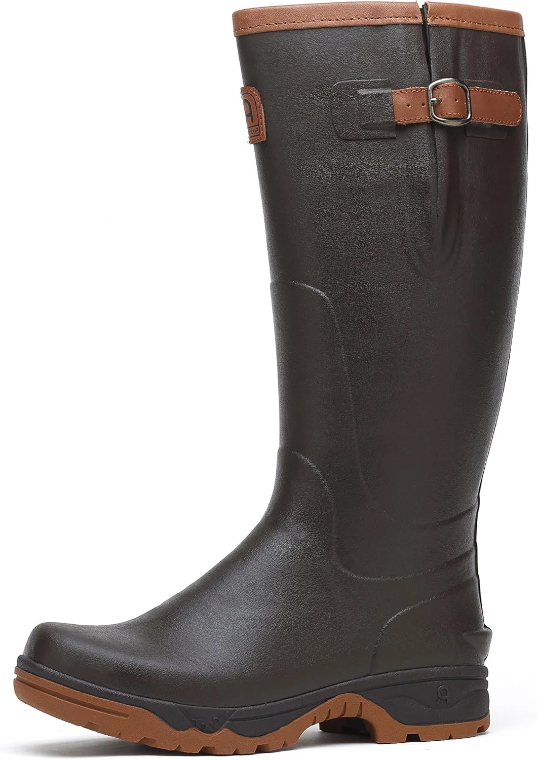 Резиновые сапоги Rouchette Botte Grand VENEUR Marron, коричневый