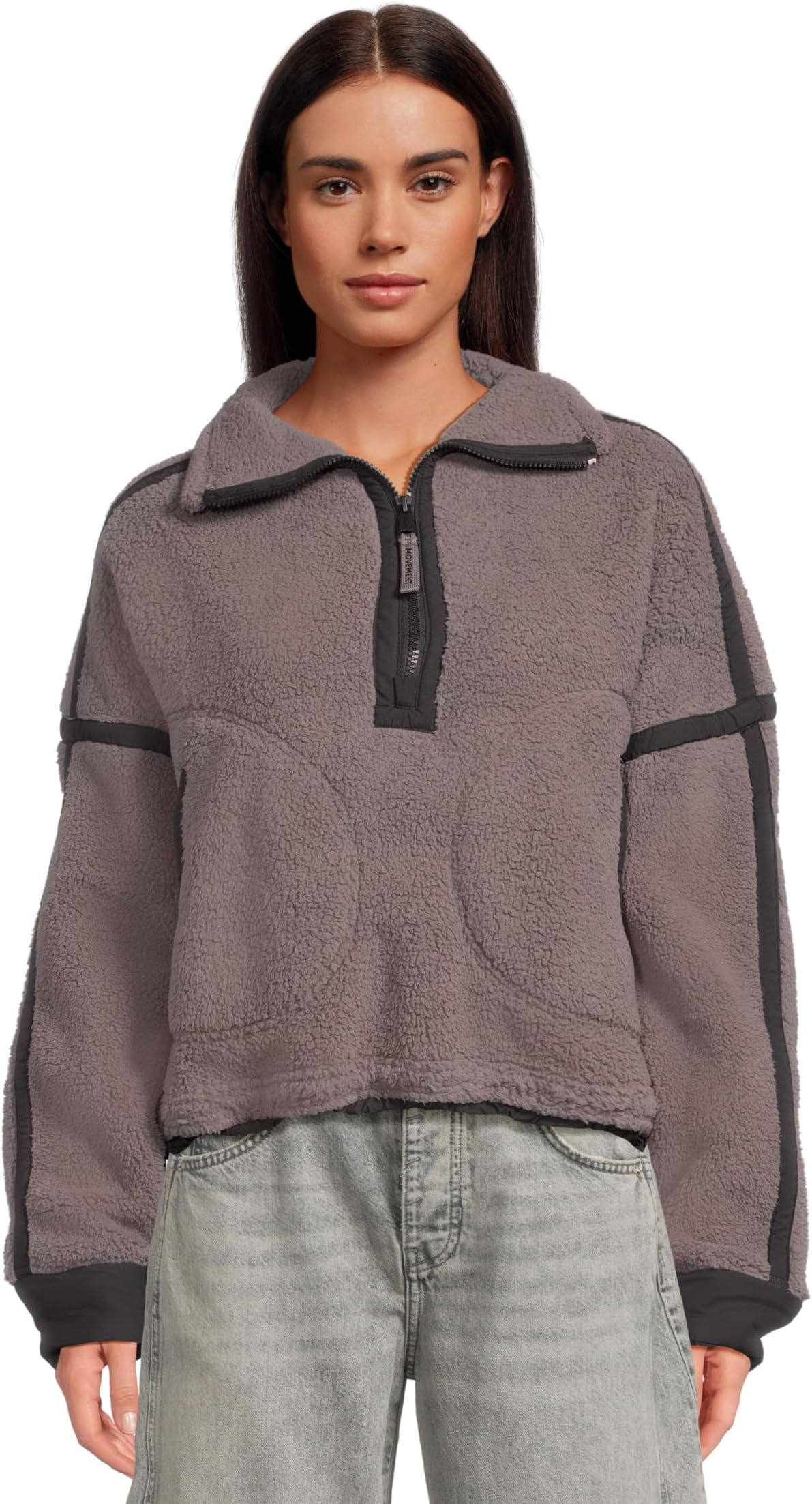 

Толстовка FP Movement Mountain High 1/2 Zip, цвет Gunmetal Combo