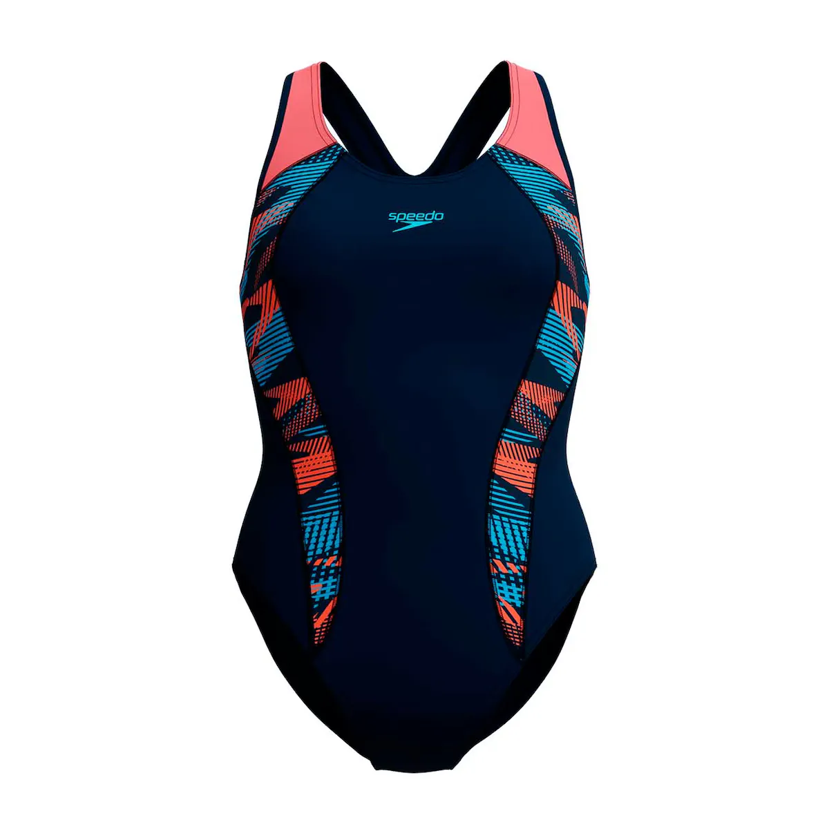 

Женский купальник Speedo Laneback Placement, розовый