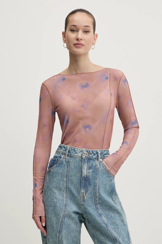 

Блузка Hugo, оранжевый