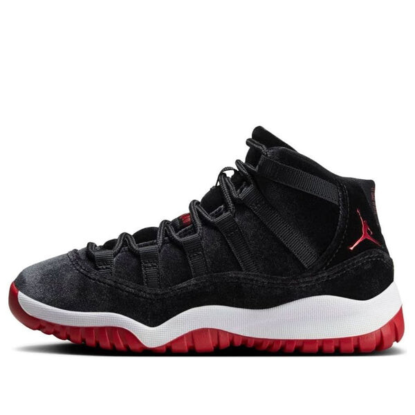 

Кроссовки 11 retro 'bred velvet' Air Jordan, черный