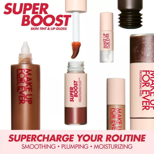 Легкий увлажняющий тональный крем Super Boost с гиалуроновой и полиглутаминовой кислотами Make Up For Ever, цвет 15 — фото 3
