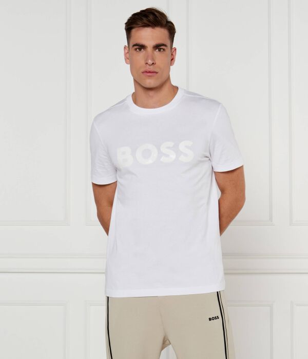 

Зеркало на футболке Regular fit Boss Green, белый