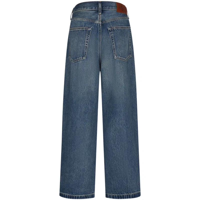 Джинсы женские SCK Denim Blue Moderate Wide Leg Calvin Klein, SCK-Denim Blue — фото 3