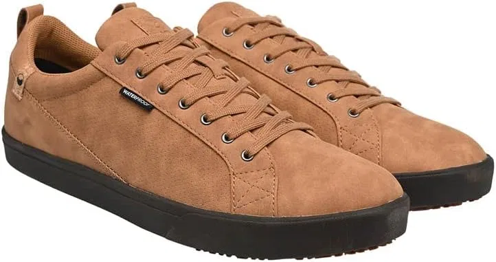 Мужские низкие кроссовки Saola Cannon WP Trainers, коричневые — фото 3