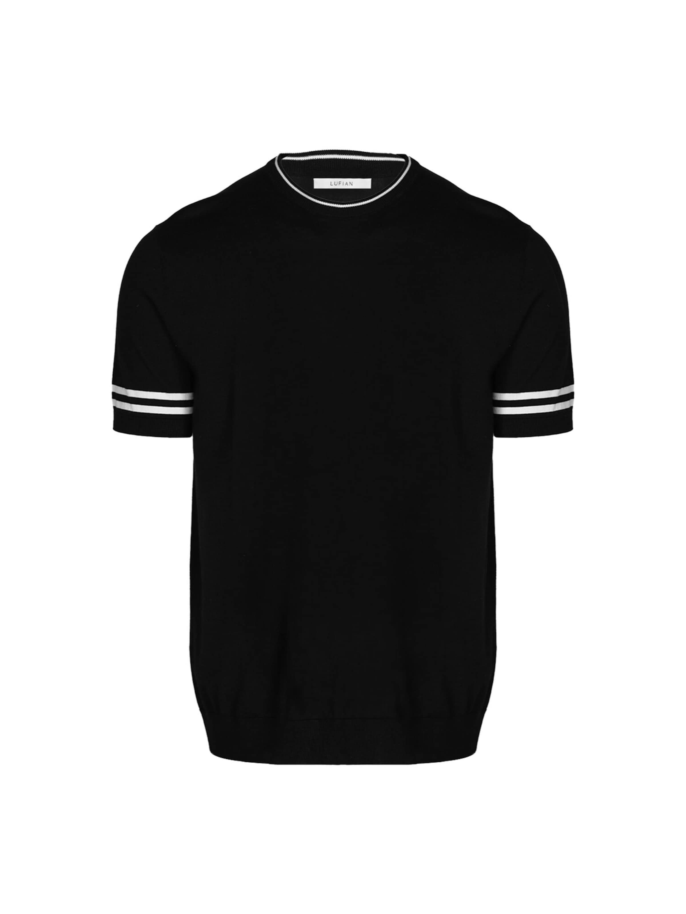 

Lufian Свитер 'Robert' в черном цвете