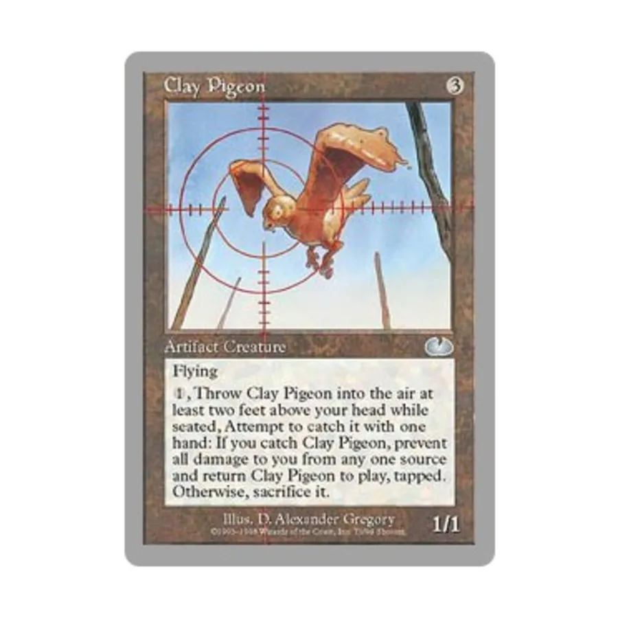 

CCG Глиняный голубь (U), MTG - Unglued