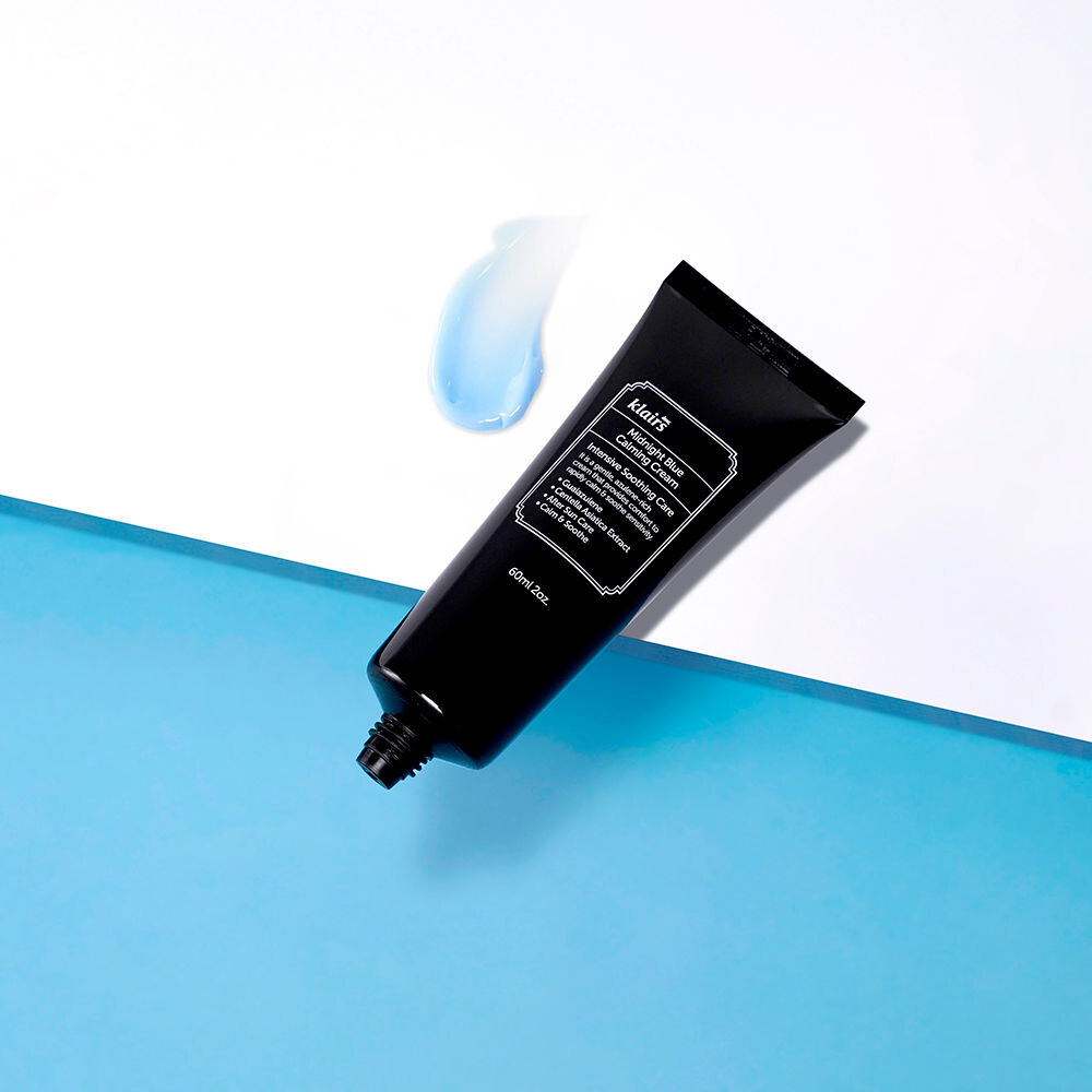 Крем для лица Klairs — Увлажняющий для ухода за лицом Midnight blue calming cream, 60 мл — фото 3