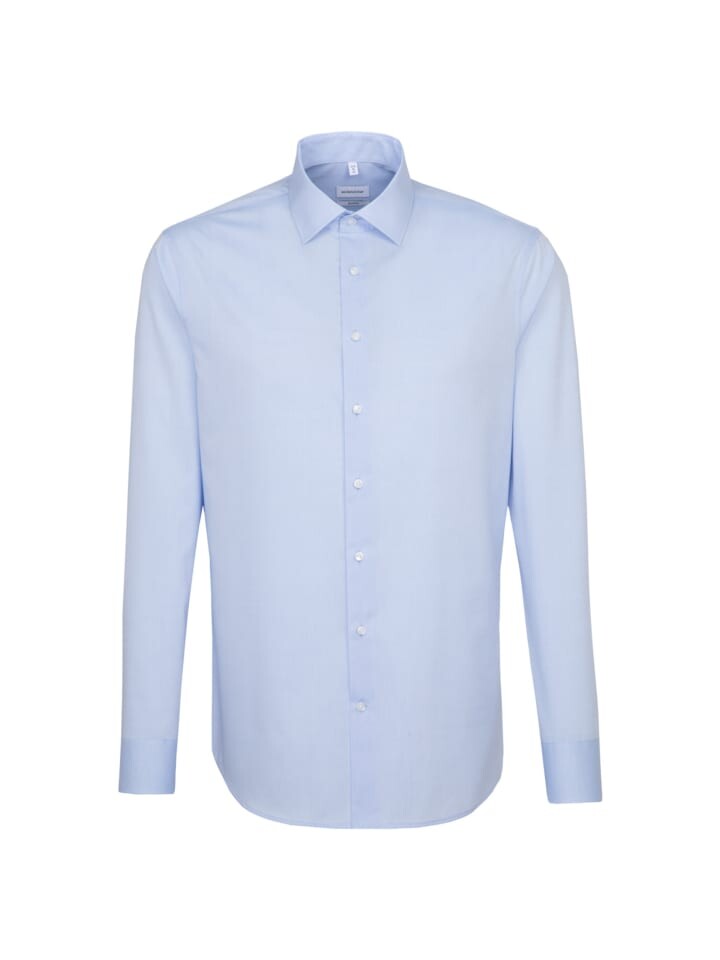 

Рубашка Seidensticker, цвет mittelblau, Синий, Рубашка Seidensticker, цвет mittelblau