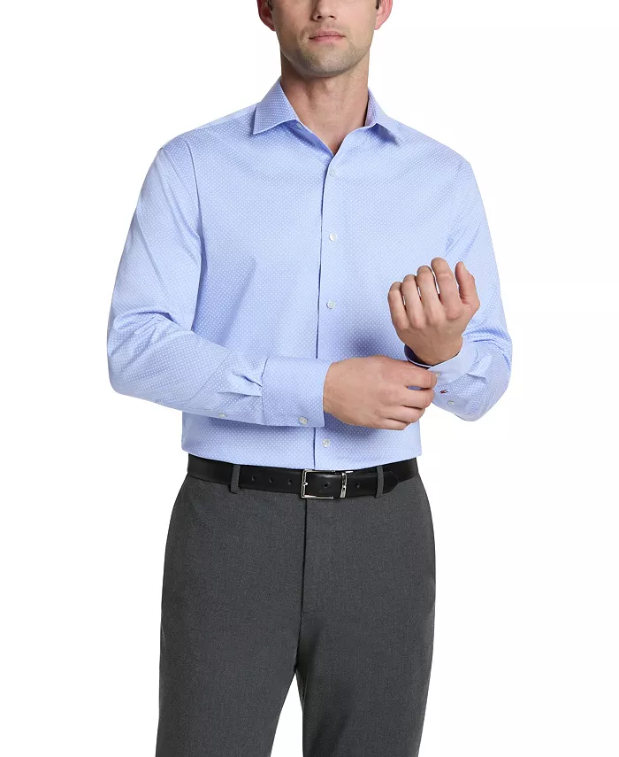 

Мужская классическая рубашка Slim Fit Tommy Hilfiger, синий