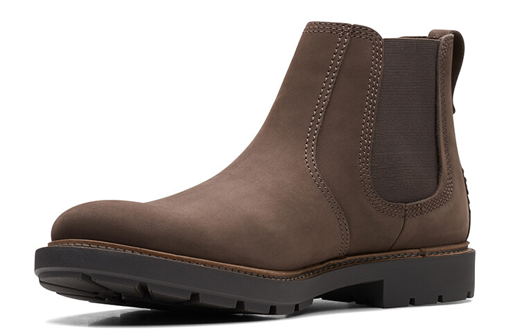 Ботинки женские Clarks Craft Dale 2 на каблуке, темно-коричневый — фото 3
