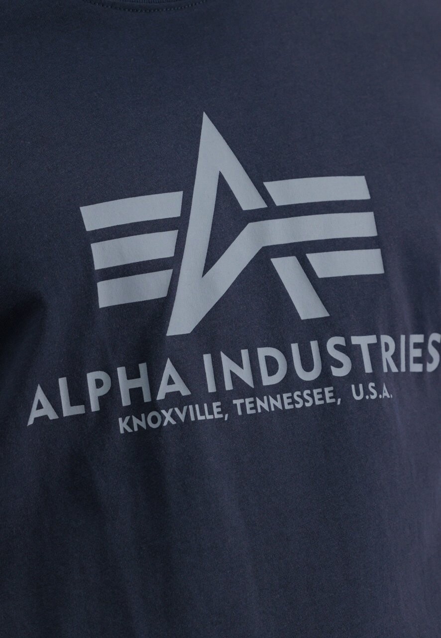 

Футболка с принтом 2 PACK Alpha Industries, серый