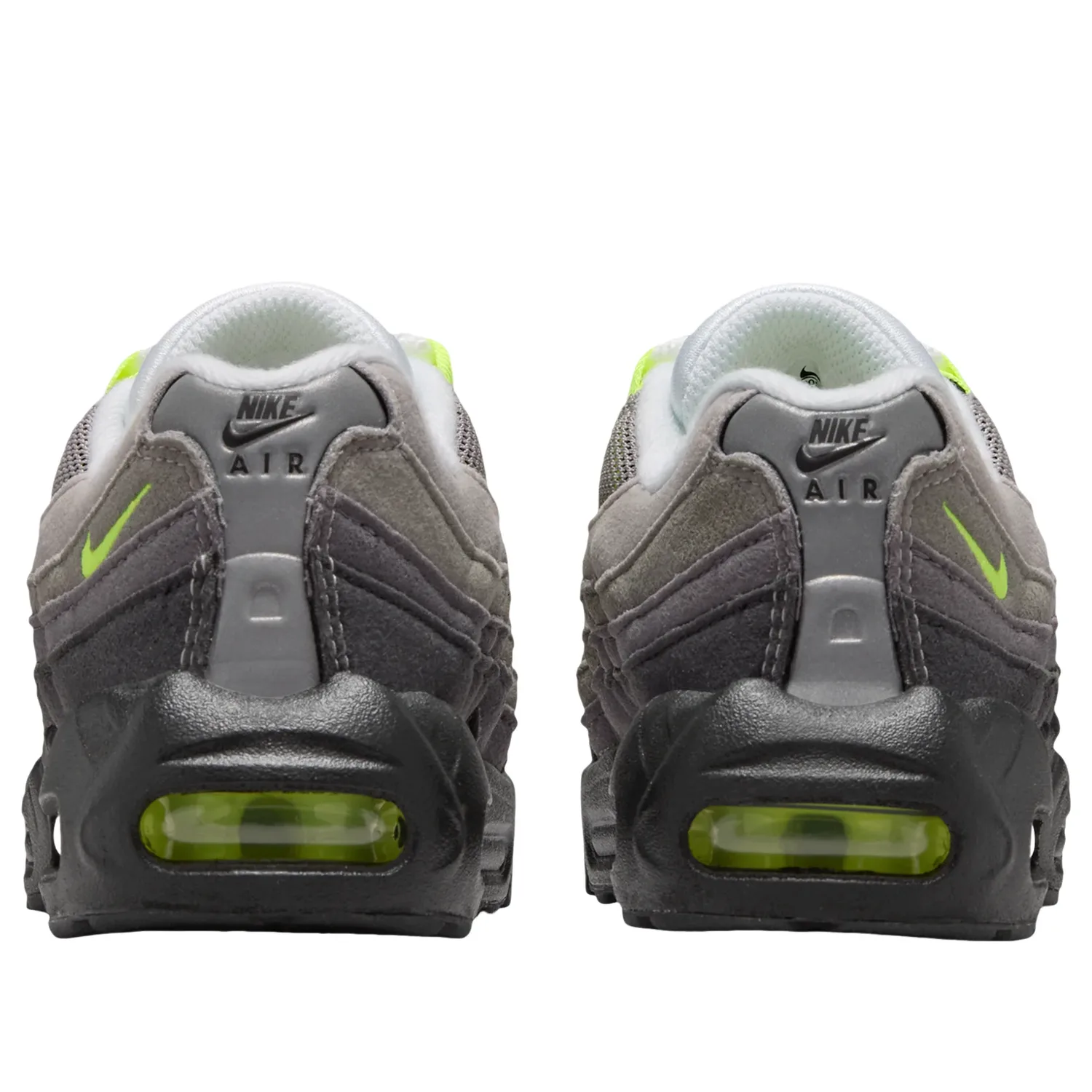 Кроссовки (PS) Nike Air max 95 'Neon', серый — фото 4