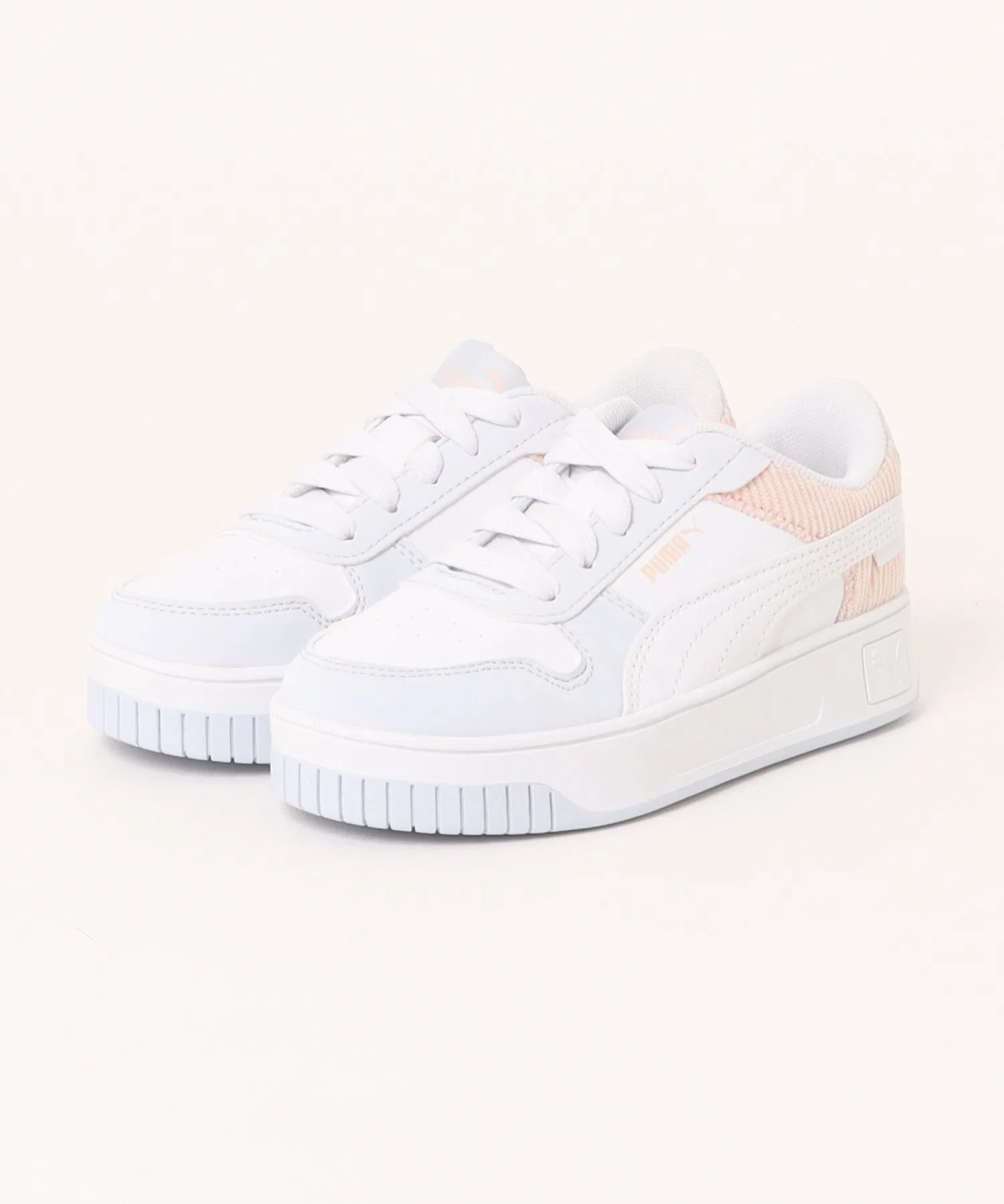 Детские кроссовки PUMA Carina Street Cord белые