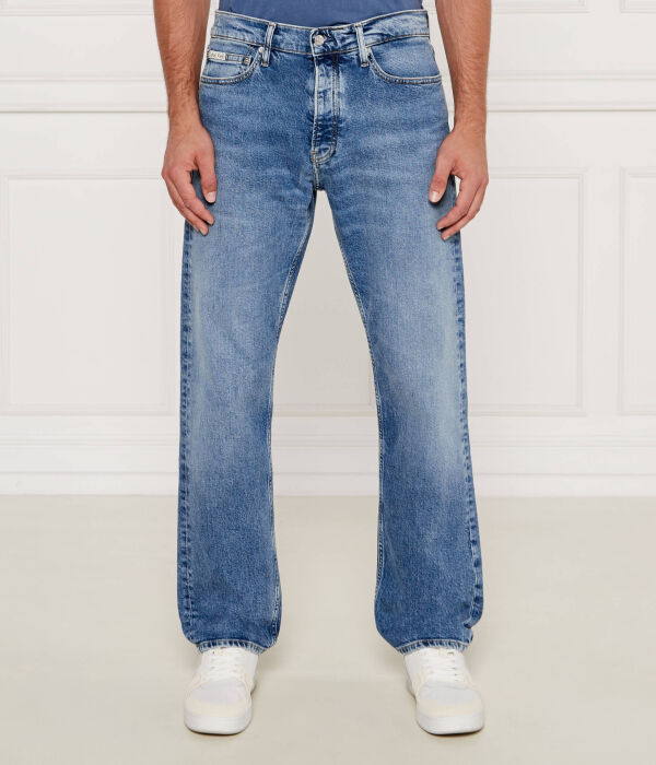 

Джинсы Straight fit Calvin Klein Jeans, синий