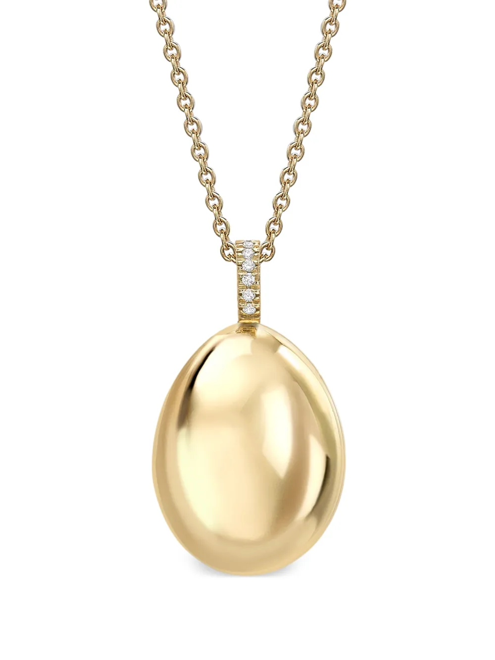 

Колье Fabergé Essence Egg из желтого золота с подвеской, золотой