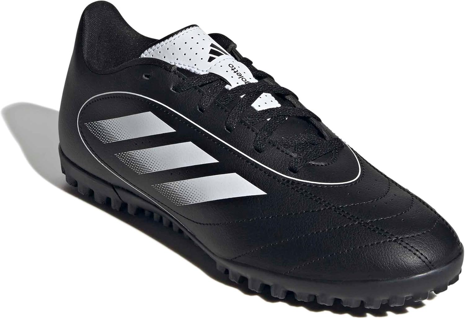 Кроссовки Adidas Unisex-Adult Goletto IX Turf, белый/черный — фото 4