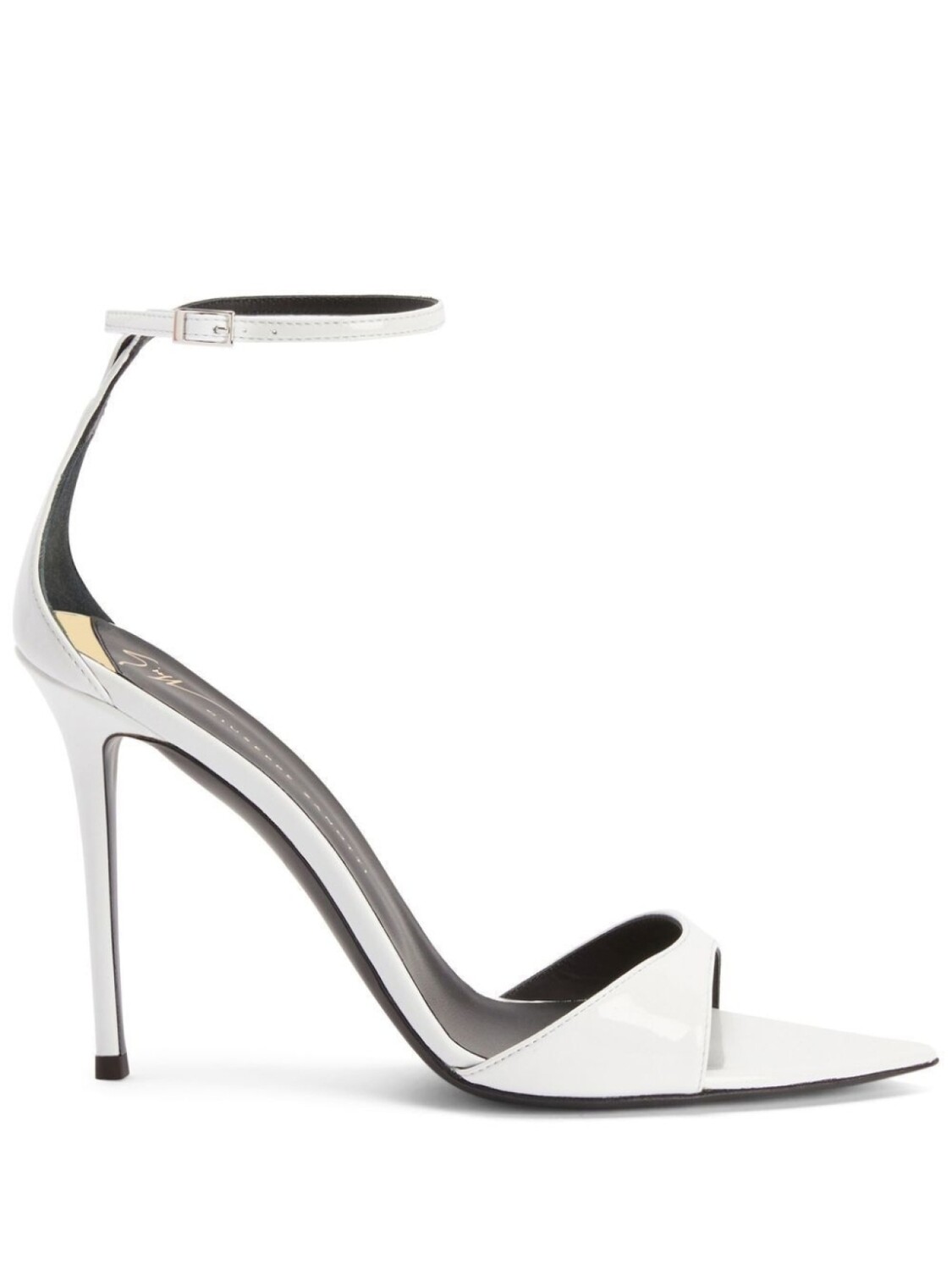 

Giuseppe Zanotti босоножки на каблуке, белый
