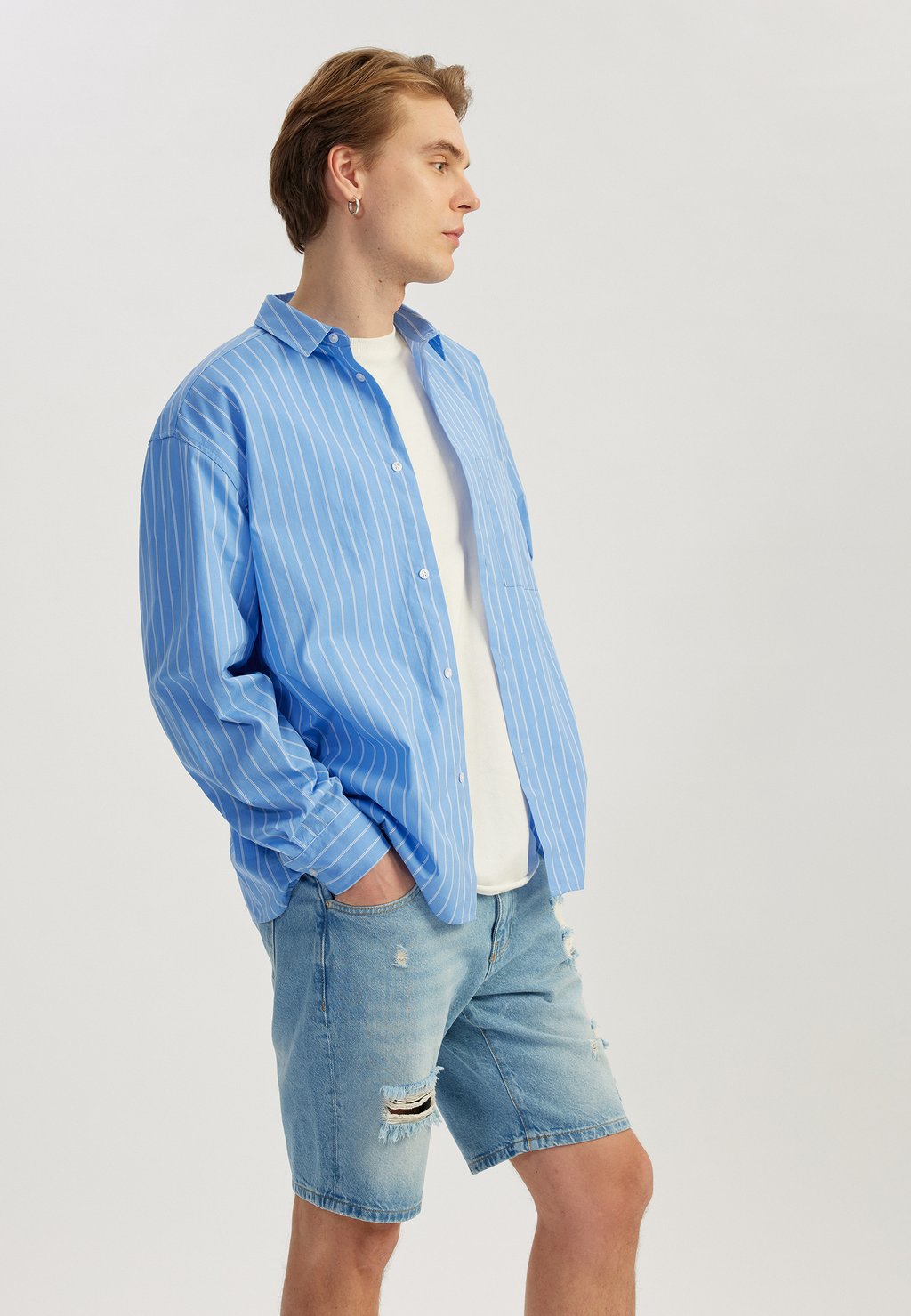 

Джинсовые шорты Koton, цвет Blue Denim