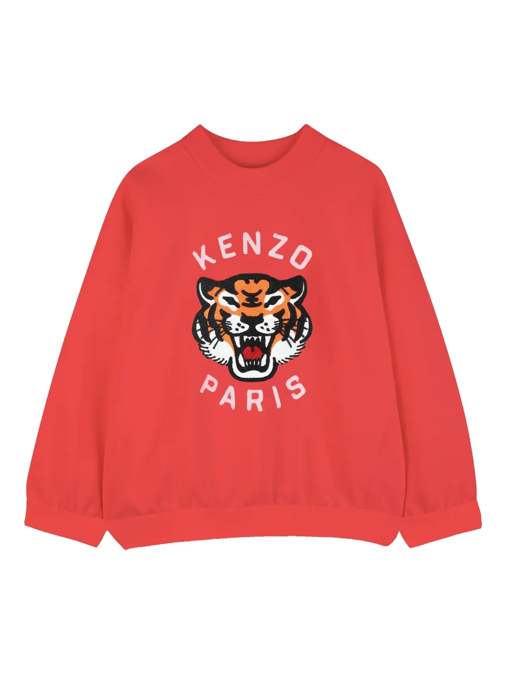 

Толстовка с принтом Tiger Kenzo Kids, красный