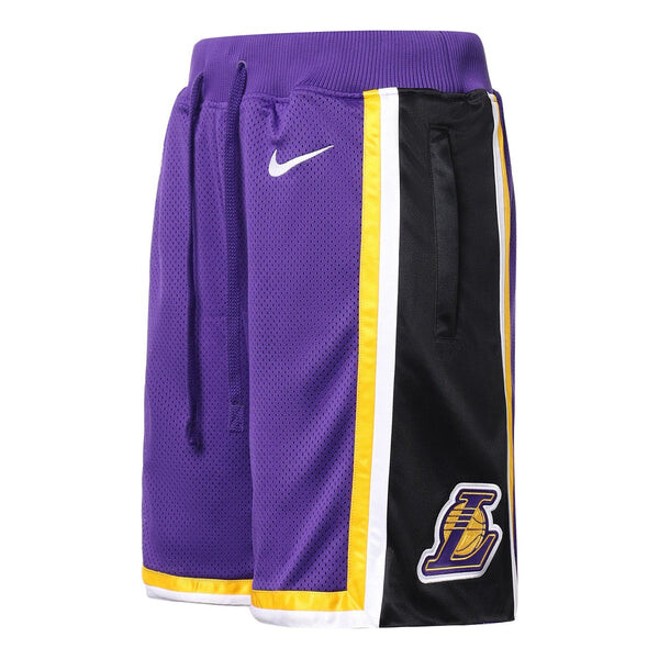 

Шорты lakers courtside statement edition basketball shorts purple Nike, фиолетовый