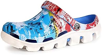 

Унисекс садовые сабо, водонепроницаемая обувь EVA для улицы Goettin, Camouflage Sea Wave