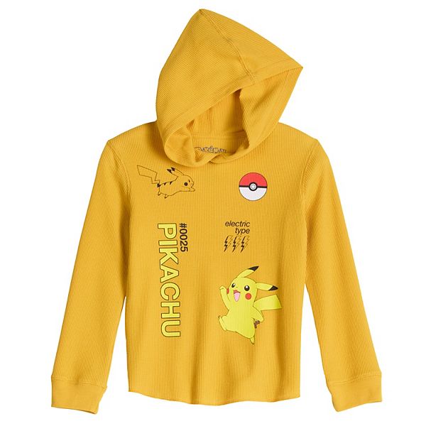 

Детская толстовка с капюшоном Pokemon Pikachu Jumping Beans