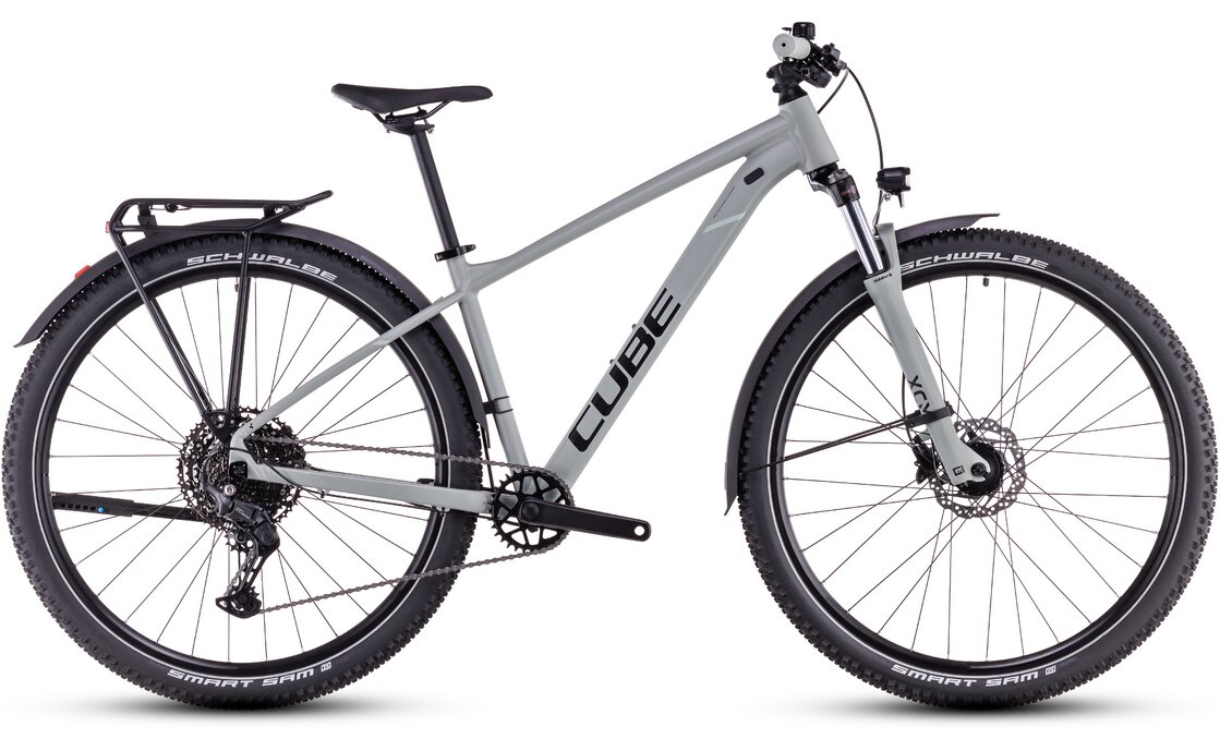 

Треккинговый велосипед Cube Aim SLX Allroad - 27,5 дюймов - Diamant - 2025, цвет Grau|lunar´n´frozengrape