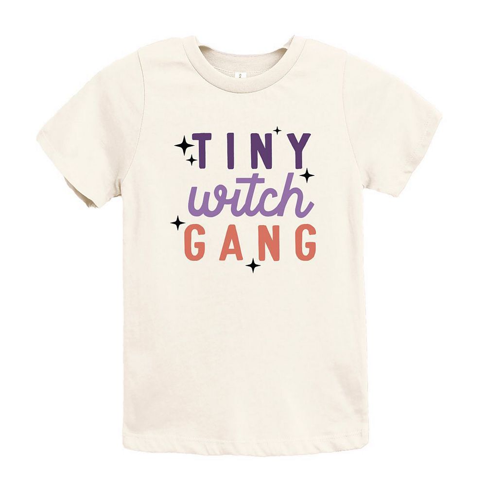 

Молодежная футболка с короткими рукавами и рисунком Tiny Witch Gang The Juniper Shop, цвет Cream