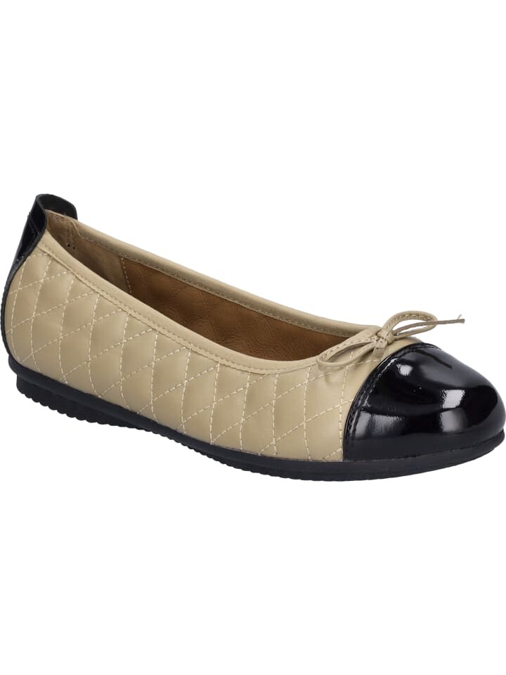 

Балетки Josef Seibel, цвет schwarz/beige
