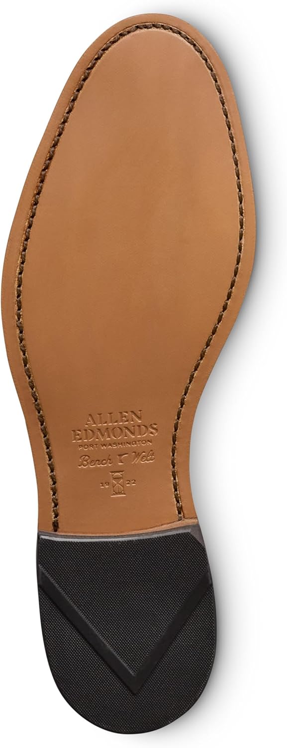 Мужские лоферы Allen Edmonds Randolph с перемычкой, Pewter Suede — фото 3