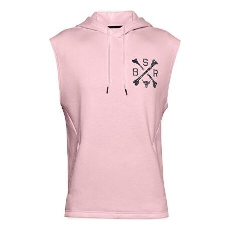 

Толстовка sleeveless fleece versatile jumper men's pink Under Armour, розовый
