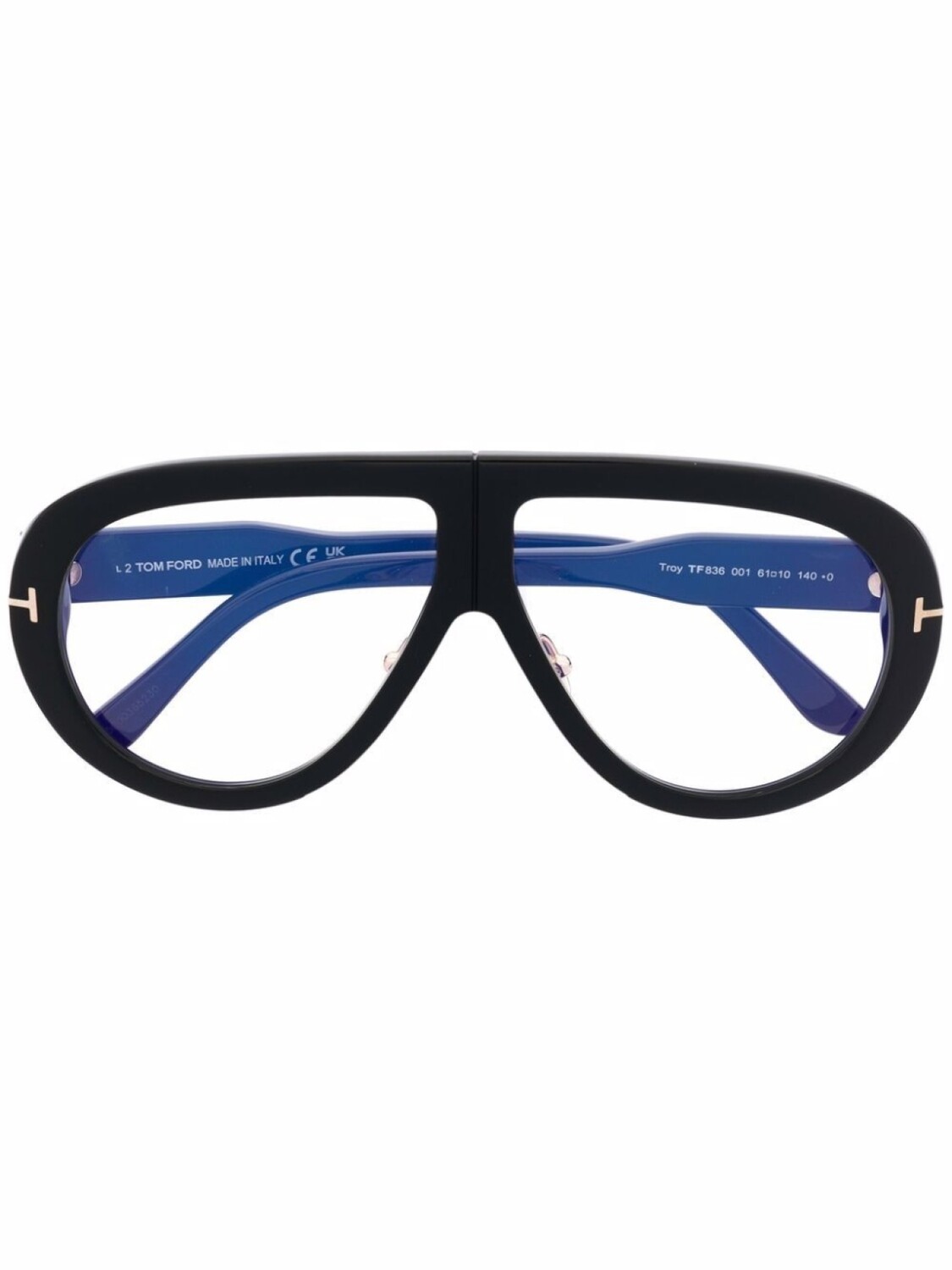 

TOM FORD Eyewear солнцезащитные очки-пилоты Troy, черный