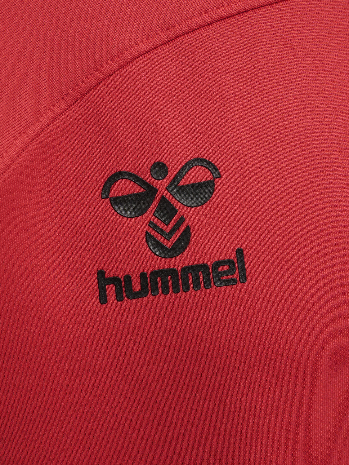 Толстовка Hummel Mit Kurzem Reißverschluss Hmllead Half Zip Kids, цвет TRUE RED — фото 3