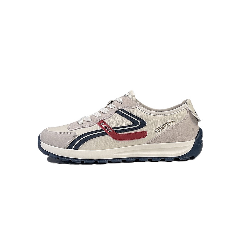 

Износостойкие, легкие, дышащие и нескользящие. Низкие повседневные мужские туфли Devanro, White Blue