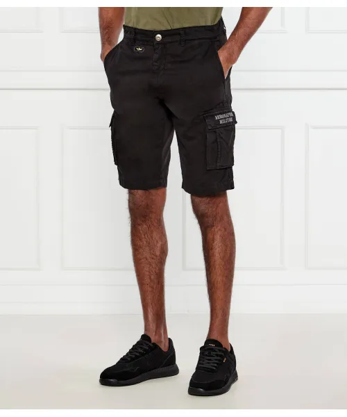 

Шорты Regular fit Aeronautica Militare, черный