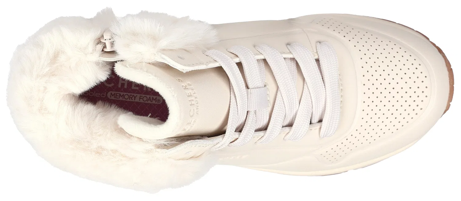 Кроссовки Skechers Kids, Natural White — фото 4