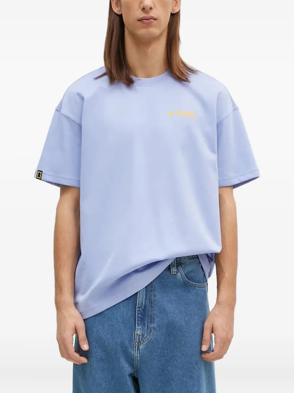 

Футболка National Geographic adidas, синий