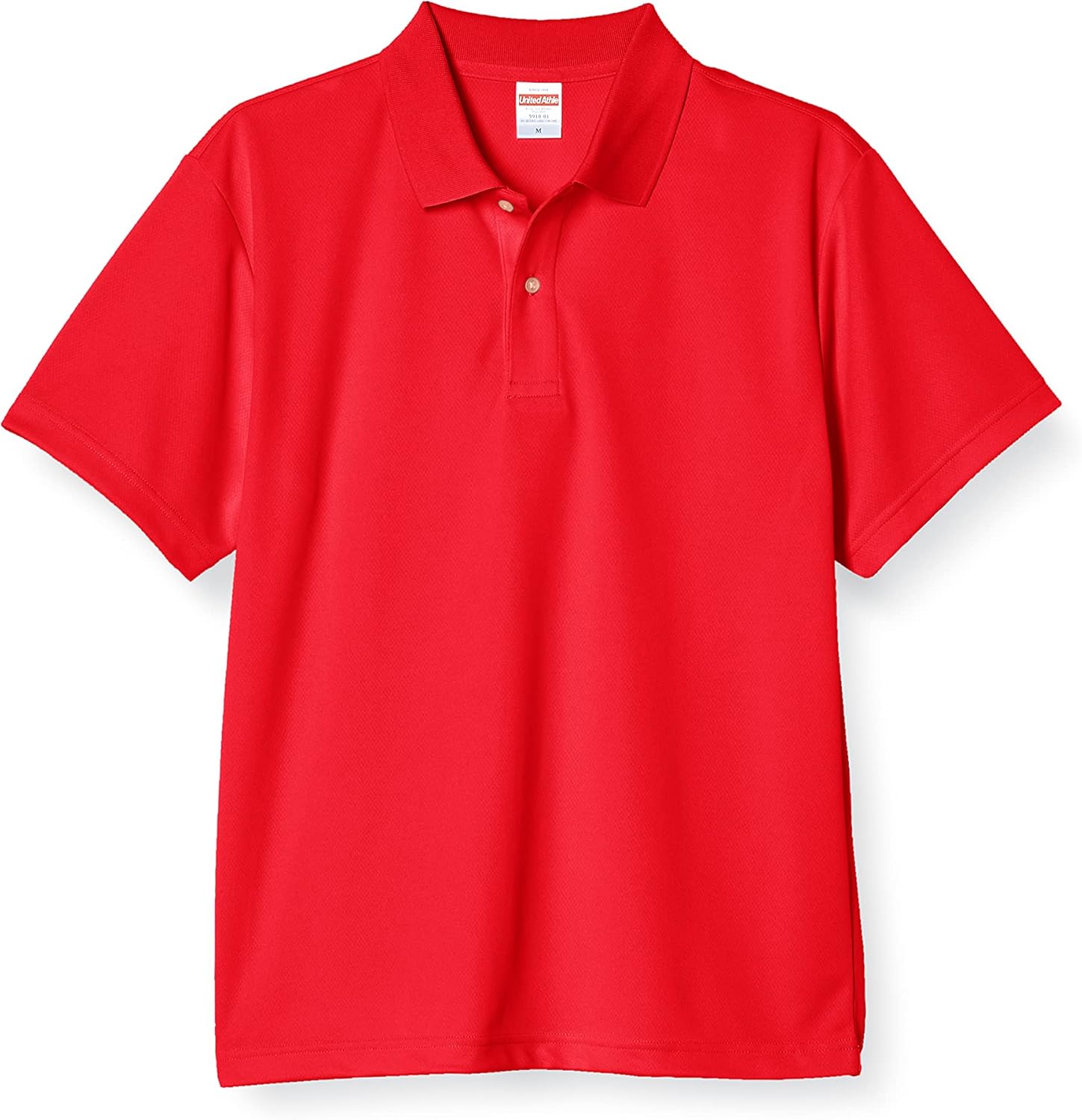 

Спортивная поло-рубашка Dry Athletic мужская United Athle, красный