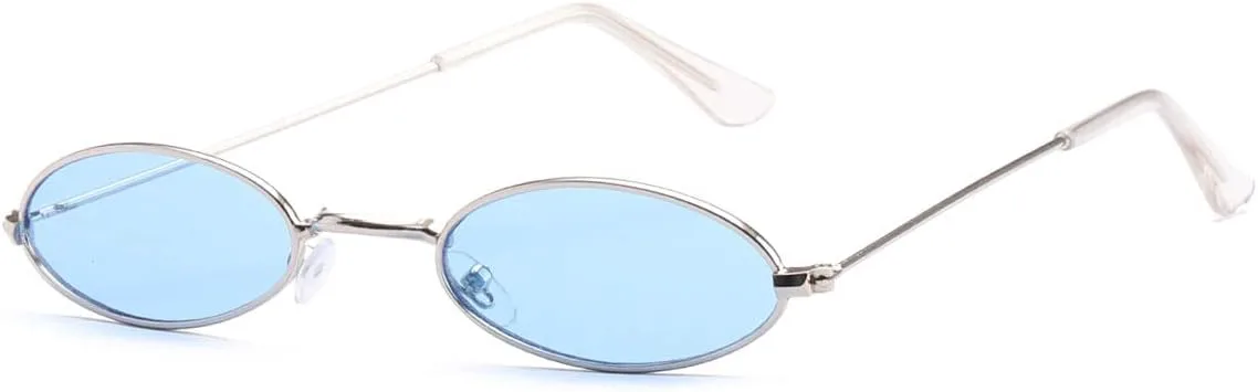 

Модные солнцезащитные очки из металла, маленькие, круглые, классический винтажный ретро-стиль, стильные, универсальные, для мужчин и женщин Ulalaza, Style-9