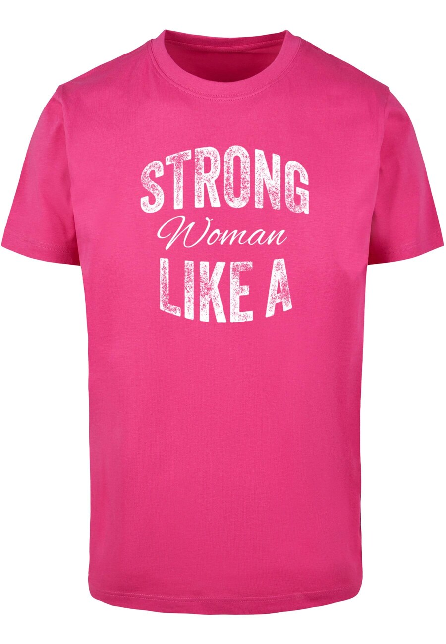 

Рубашка Merchcode Strong Like A Woman, розовый